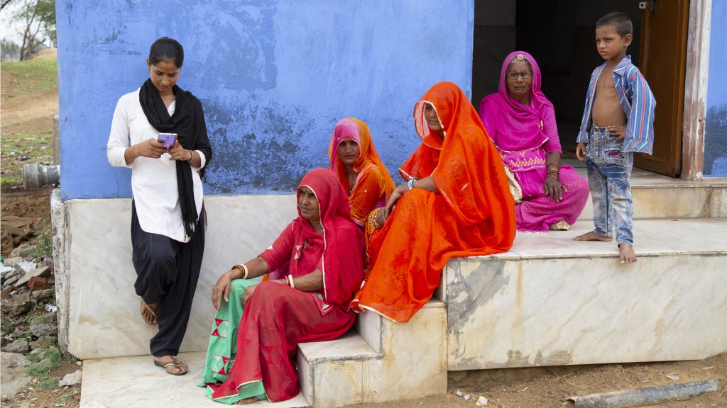 Indian Village women timeout, Rajasthan, India