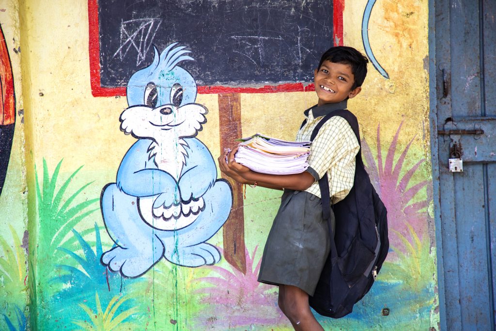 Primary School in Nandurbar, Maharashtra, India supported by BPCL